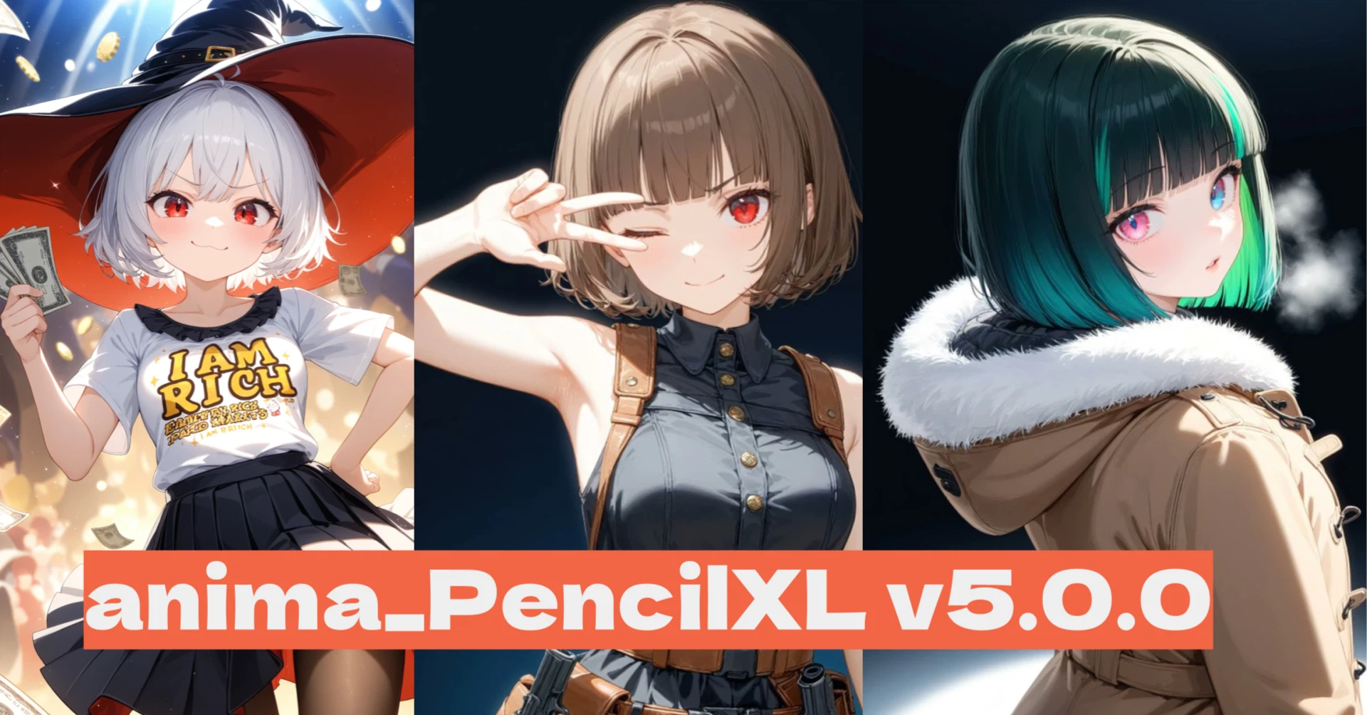 【文字が描ける!?】Anima_pencil-XL-v5.0.0リリース。作者ぶるぺん氏「ここ数年で最高クラス」
