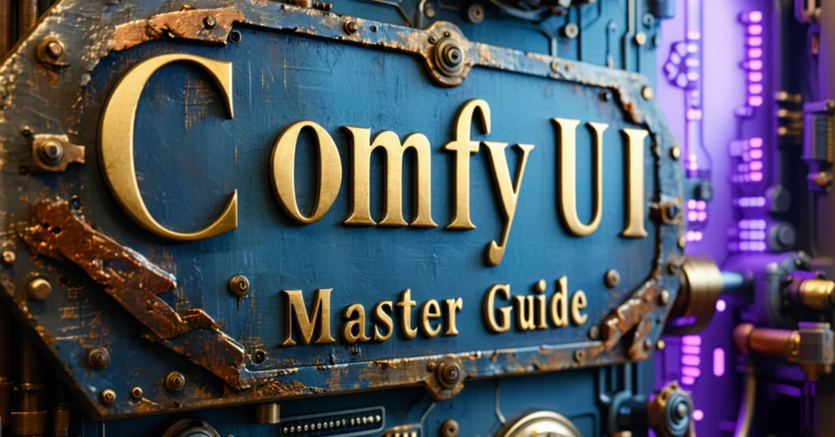 [ComfyMaster] ここからはじめる「ComfyUIマスターガイド」